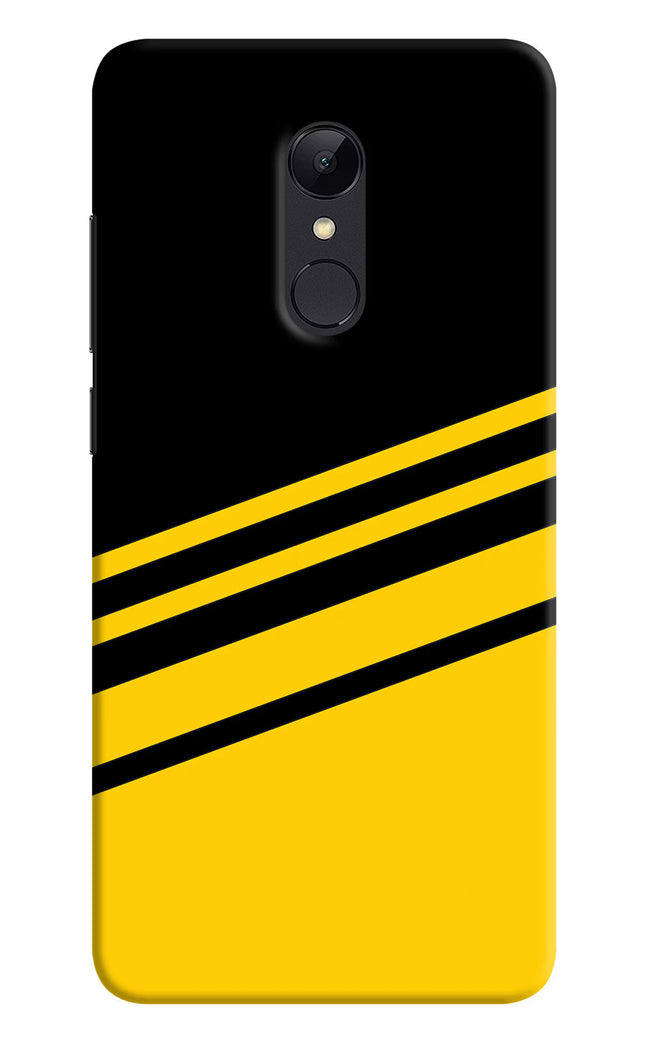 Yellow Shades Redmi Note 5 Hard Case Back Cover by Casekaro