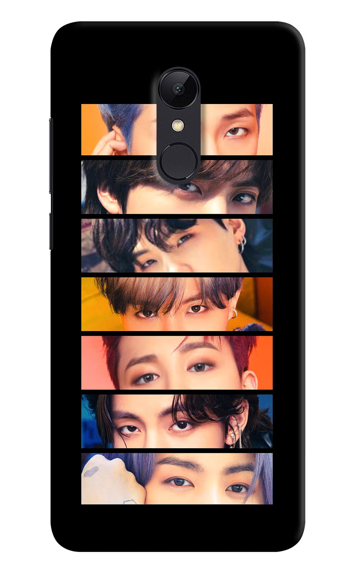 BTS Eyes Redmi Note 5 Hard Case Back Cover by Casekaro