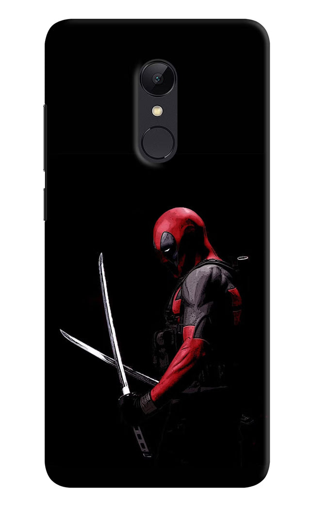 Deadpool Redmi Note 5 Hard Case Back Cover by Casekaro