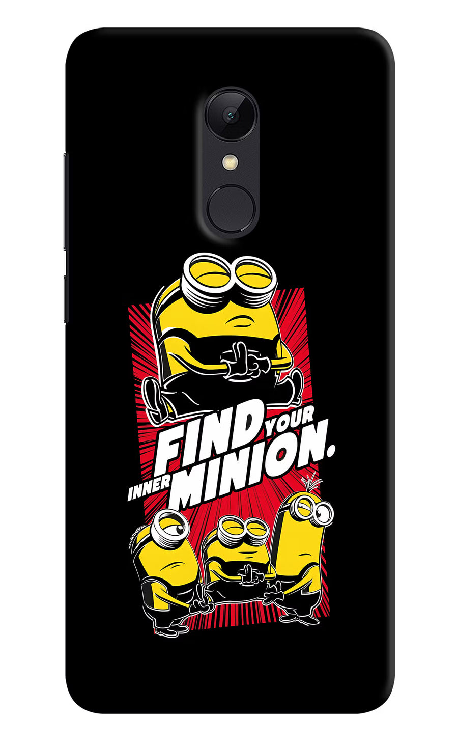 Find your inner Minion Redmi Note 5 Back Cover, Hard case