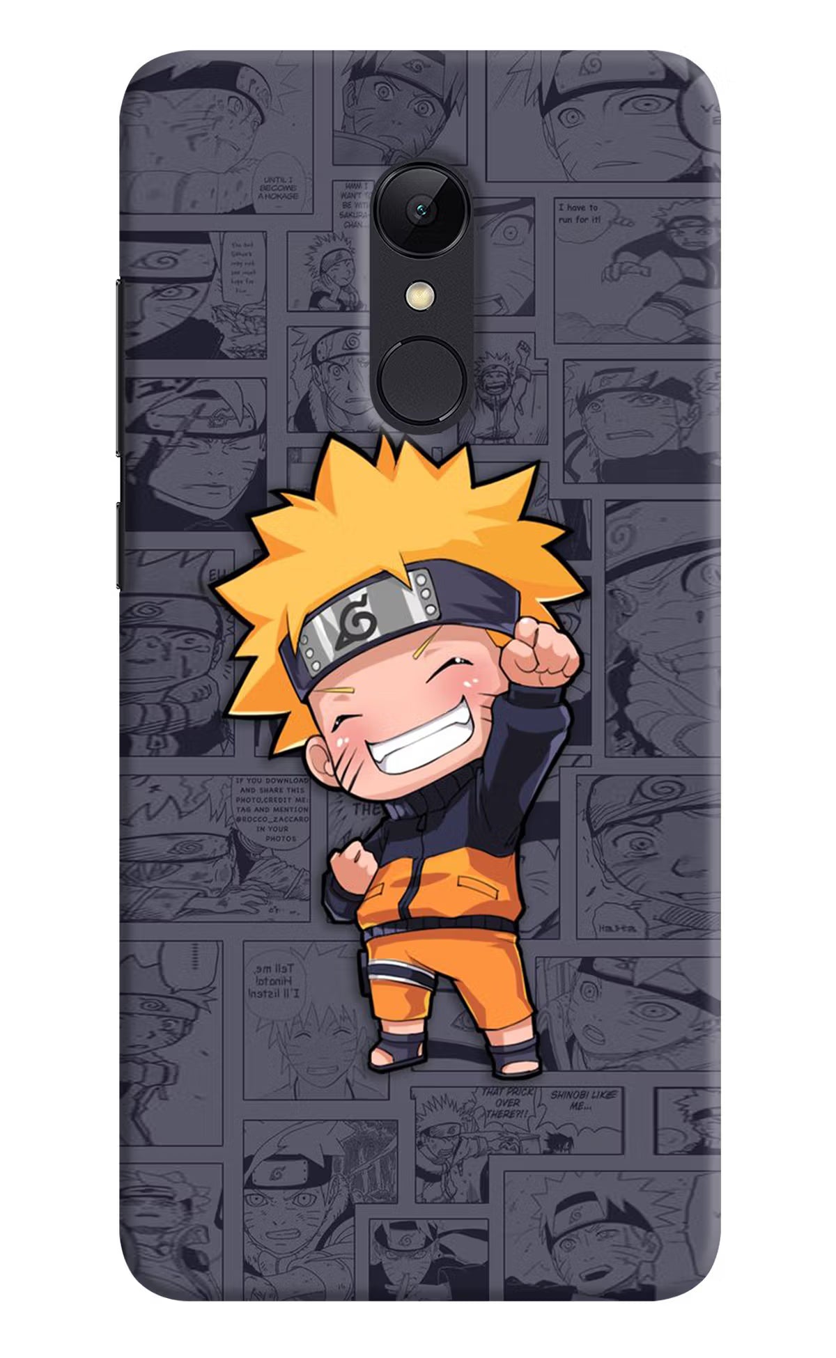 Chota Naruto Redmi Note 5 Hard Case Back Cover by Casekaro