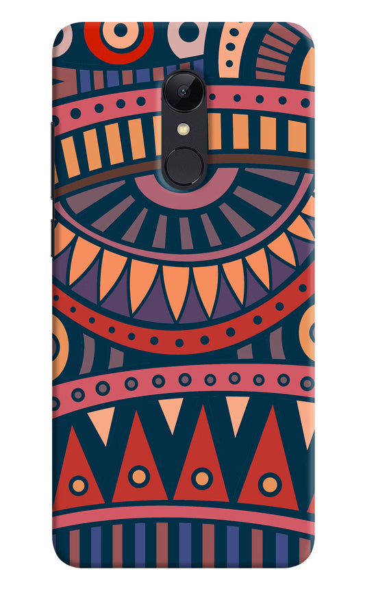 African Culture Design Redmi Note 5 Hard Case Back Cover by Casekaro