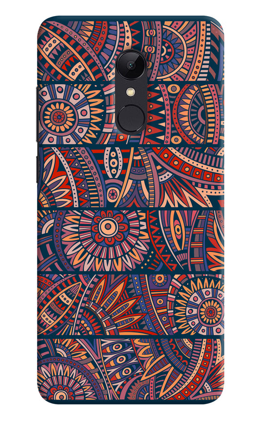 African Culture Design Redmi Note 5 Hard Case Back Cover by Casekaro