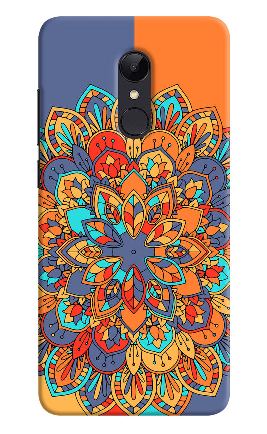 Color Mandala Redmi Note 5 Hard Case Back Cover by Casekaro