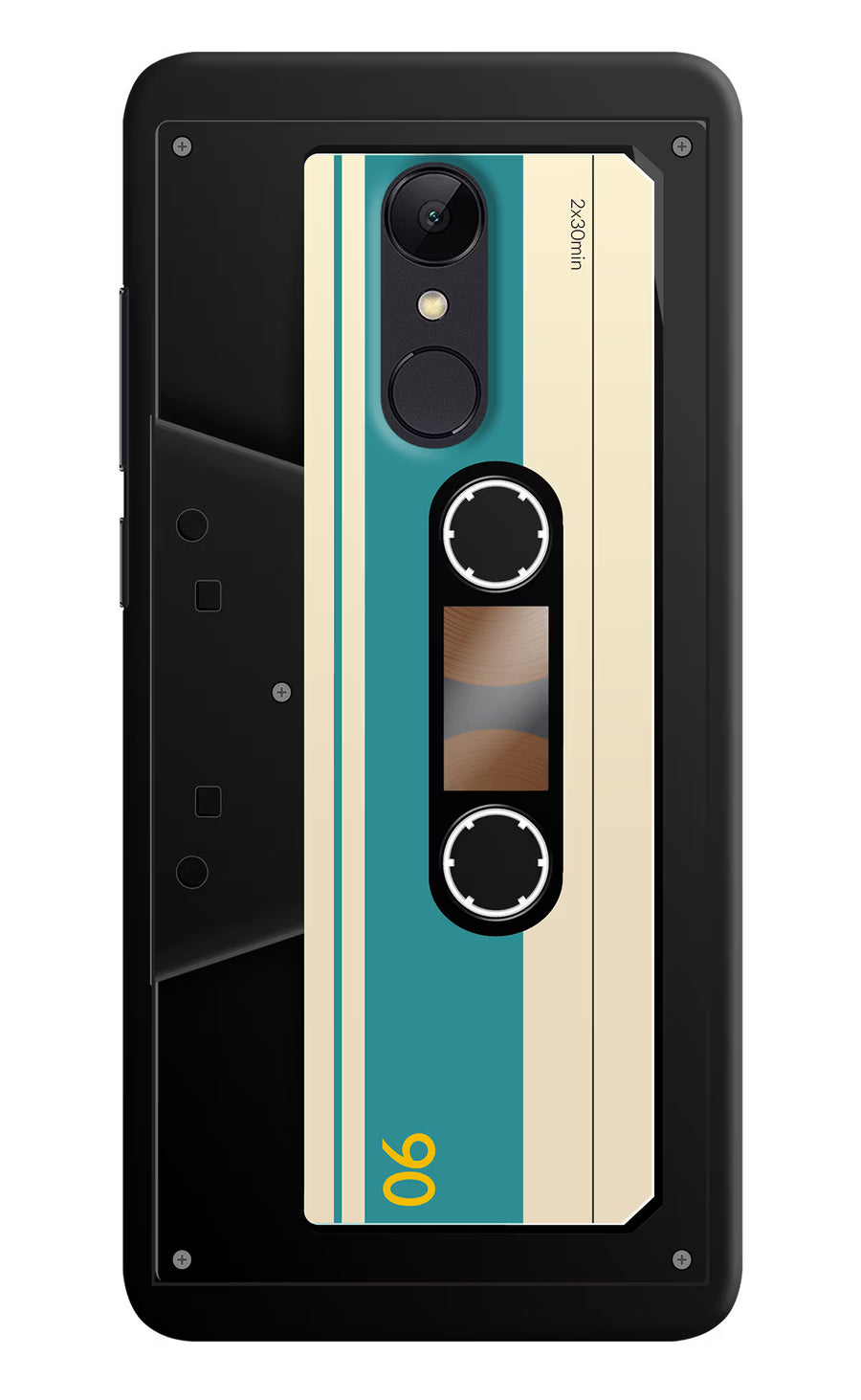 Cassette Redmi Note 5 Back Cover, Hard case