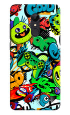 Game Doodle Redmi Note 5 Hard Case Back Cover by Casekaro