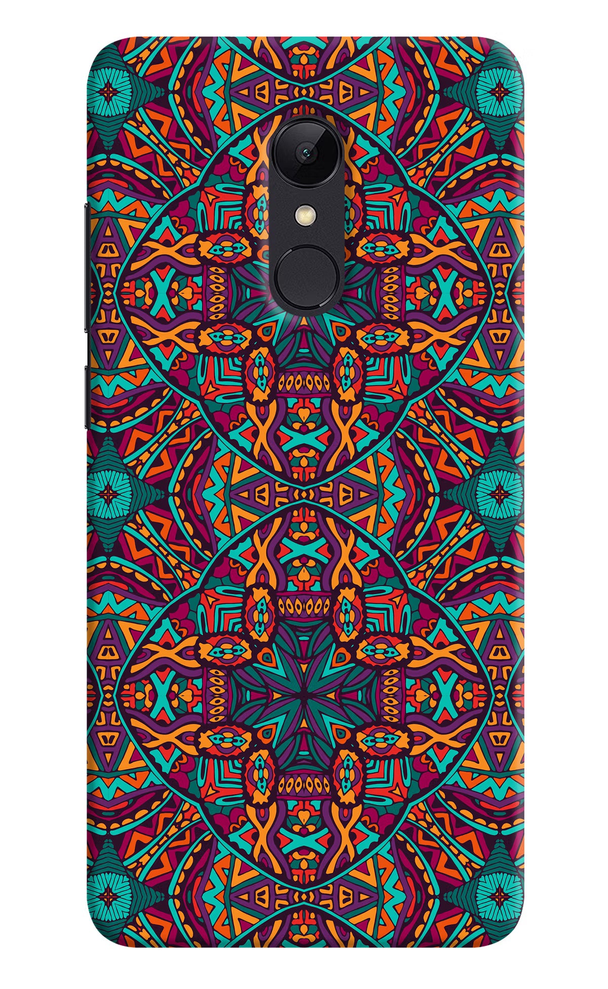 Colour Mandala Redmi Note 5 Hard Case Back Cover by Casekaro