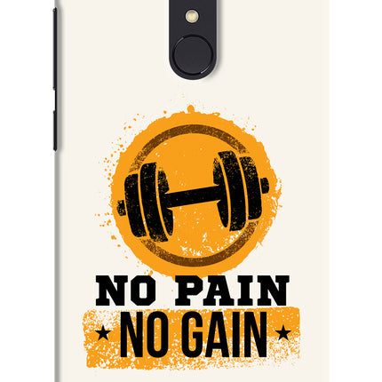 No Pain No Gain Redmi Note 5 Hard Case Back Cover by Casekaro