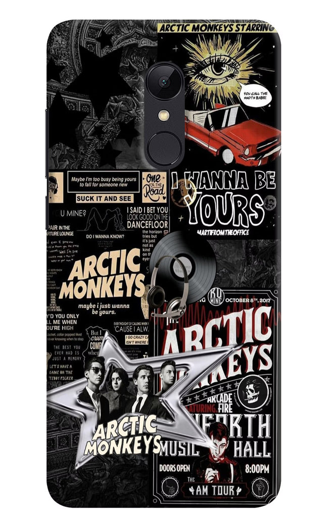 Arctic Monkeys Redmi Note 5 Hard Case Back Cover by Casekaro