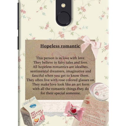 Hopeless Romantic Redmi Note 5 Hard Case Back Cover by Casekaro
