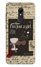 I am just a girl Redmi Note 5 Hard Case Back Cover by Casekaro