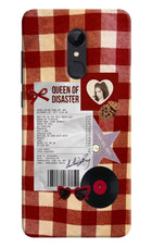 Queen of Disaster Redmi Note 5 Hard Case Back Cover by Casekaro