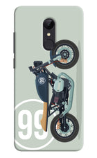Classic Cafe Racer 99 Redmi Note 5 Hard Case Back Cover by Casekaro