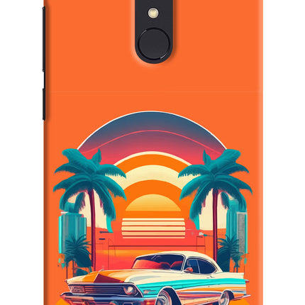 Palm Drive 80s Redmi Note 5 Hard Case Back Cover by Casekaro