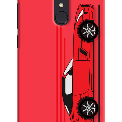 Red Velocity Redmi Note 5 Hard Case Back Cover by Casekaro