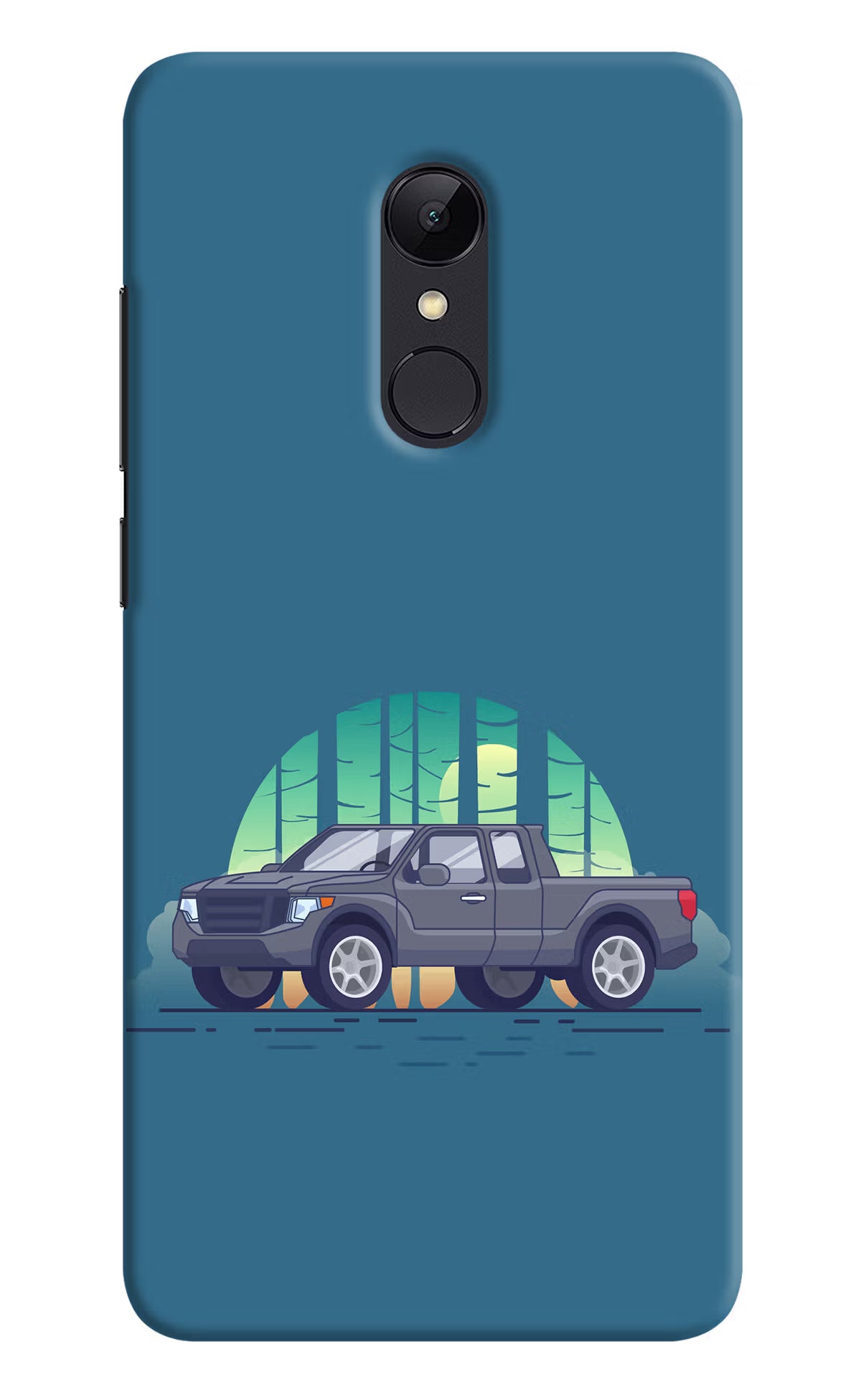 Retro Garage Vibe Redmi Note 5 Hard Case Back Cover by Casekaro
