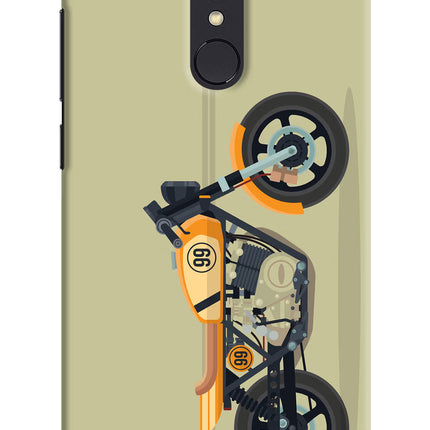 Vertical Speedster Redmi Note 5 Hard Case Back Cover by Casekaro