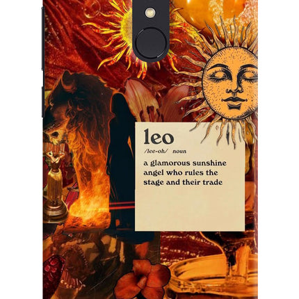 Leo Zodiac Redmi Note 5 Hard Case Back Cover by Casekaro