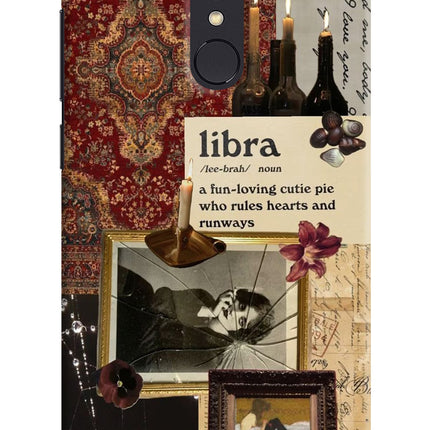 Libra Zodiac Redmi Note 5 Hard Case Back Cover by Casekaro
