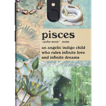 Pisces Zodiac Redmi Note 5 Hard Case Back Cover by Casekaro