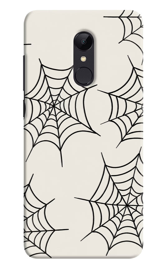 Spider Web Redmi Note 5 Hard Case Back Cover by Casekaro