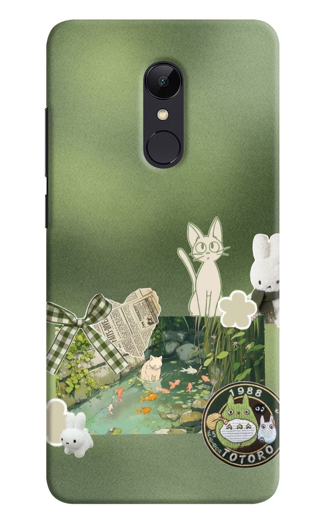 Aesthetic anime Redmi Note 5 Hard Case Back Cover by Casekaro