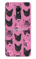 Pink Cats Redmi Note 5 Hard Case Back Cover by Casekaro
