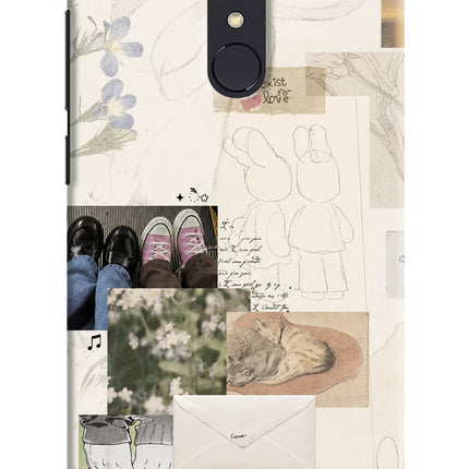 Soft Aesthetic Redmi Note 5 Hard Case Back Cover by Casekaro