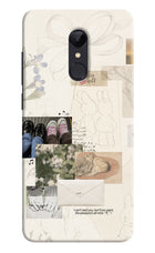 Soft Aesthetic Redmi Note 5 Hard Case Back Cover by Casekaro
