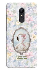 Pretty Mind Pretty Soul Redmi Note 5 Hard Case Back Cover by Casekaro
