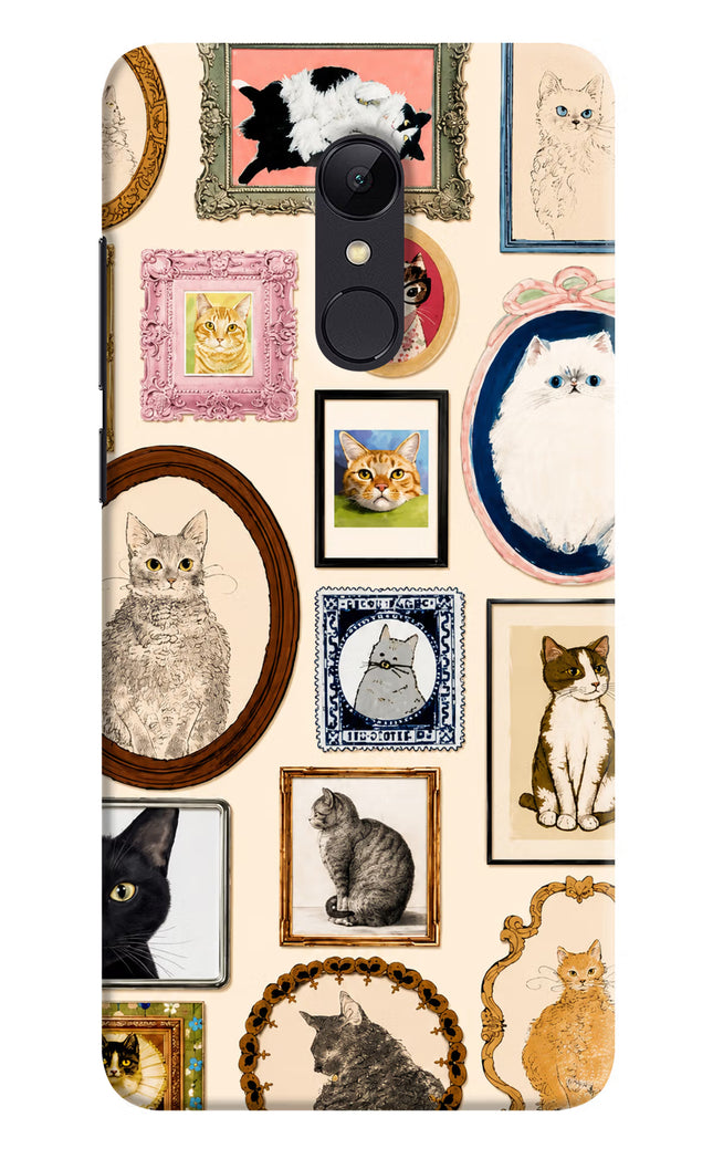 Mirror Cats Redmi Note 5 Hard Case Back Cover by Casekaro