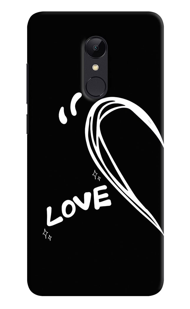 Love Line Redmi Note 5 Hard Case Back Cover by Casekaro