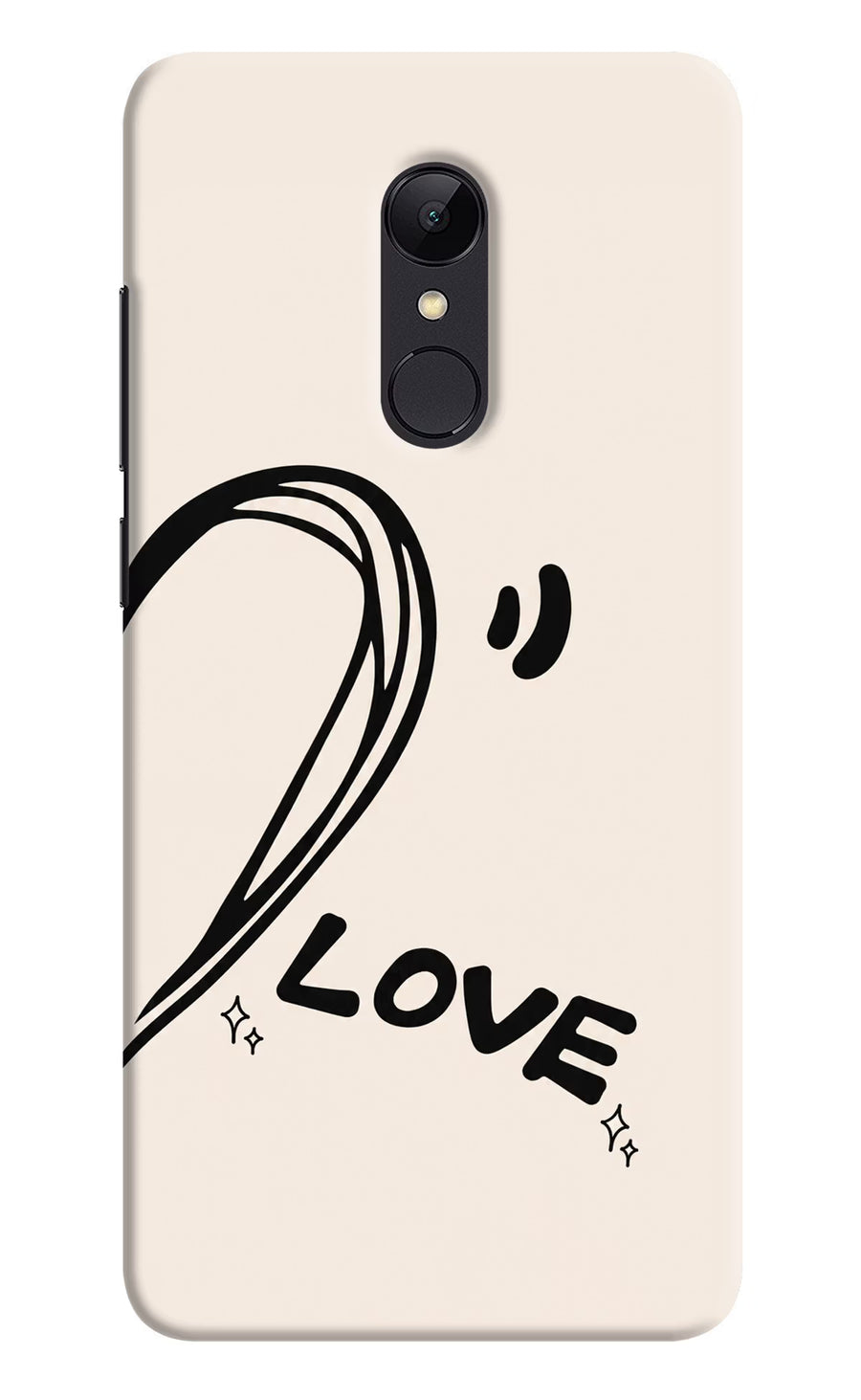 Soul Line Redmi Note 5 Back Cover, Hard case