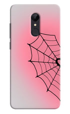 Pink Web Redmi Note 5 Hard Case Back Cover by Casekaro