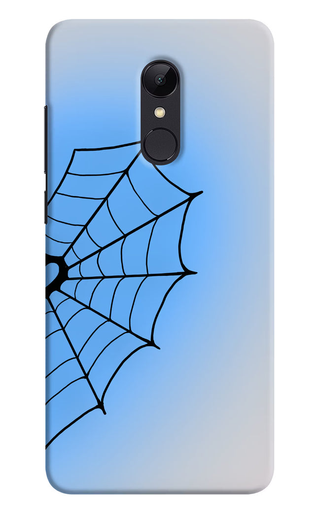 Blue Web Redmi Note 5 Hard Case Back Cover by Casekaro