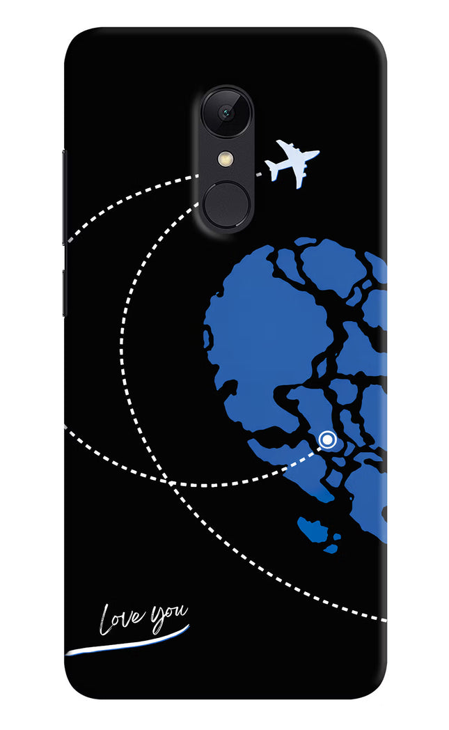 Love Orbit Redmi Note 5 Hard Case Back Cover by Casekaro