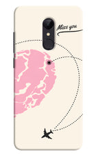 Miss Orbit Redmi Note 5 Hard Case Back Cover by Casekaro