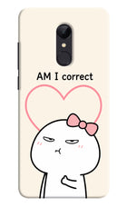 Always Right Redmi Note 5 Hard Case Back Cover by Casekaro