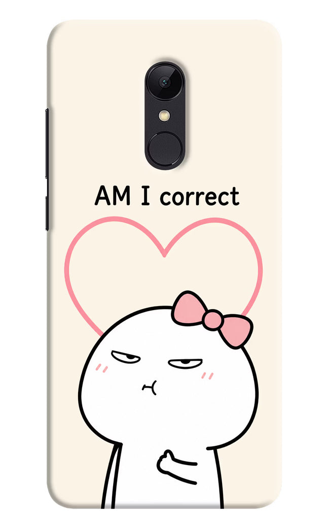 Always Right Redmi Note 5 Hard Case Back Cover by Casekaro