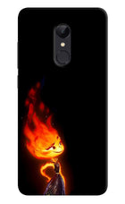 Ember Flame Redmi Note 5 Hard Case Back Cover by Casekaro