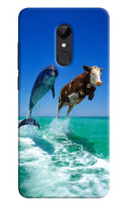 Dolphin vs Cow Redmi Note 5 Hard Case Back Cover by Casekaro