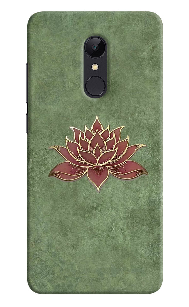 Lotus Grace Redmi Note 5 Hard Case Back Cover by Casekaro