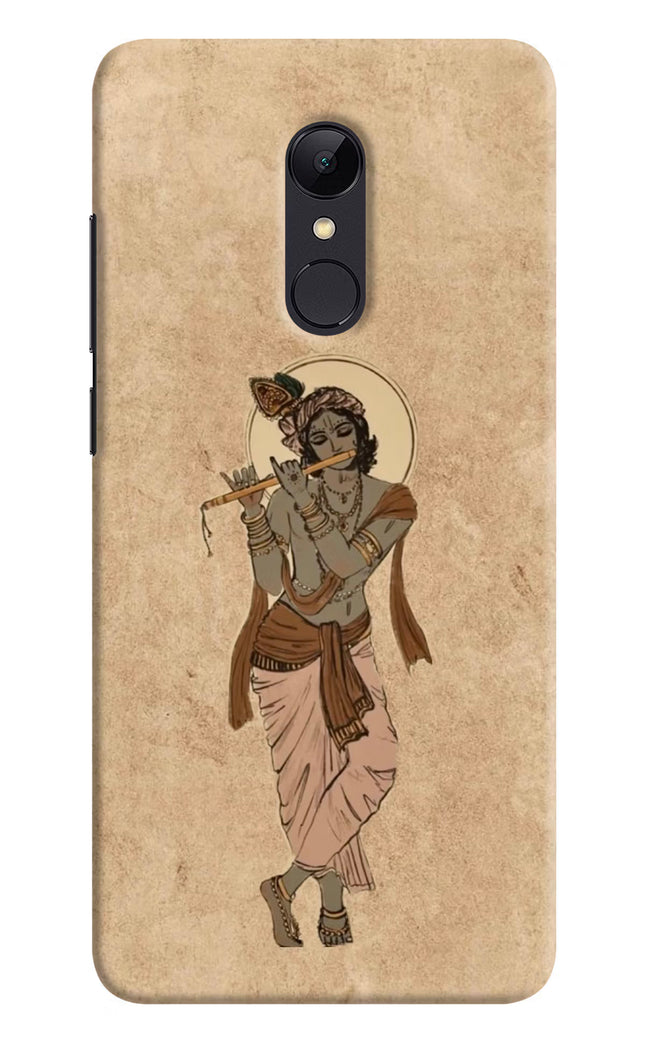 Krishna Redmi Note 5 Hard Case Back Cover by Casekaro