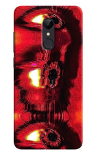 Fire Eye Redmi Note 5 Hard Case Back Cover by Casekaro