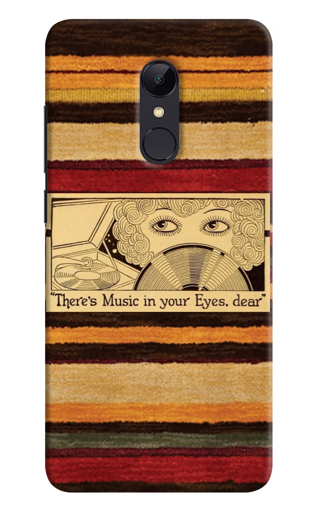 Vinyl Stripes Redmi Note 5 Hard Case Back Cover by Casekaro