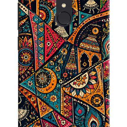 Folk Print Redmi Note 5 Back Cover