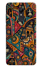 Folk Print Redmi Note 5 Back Cover