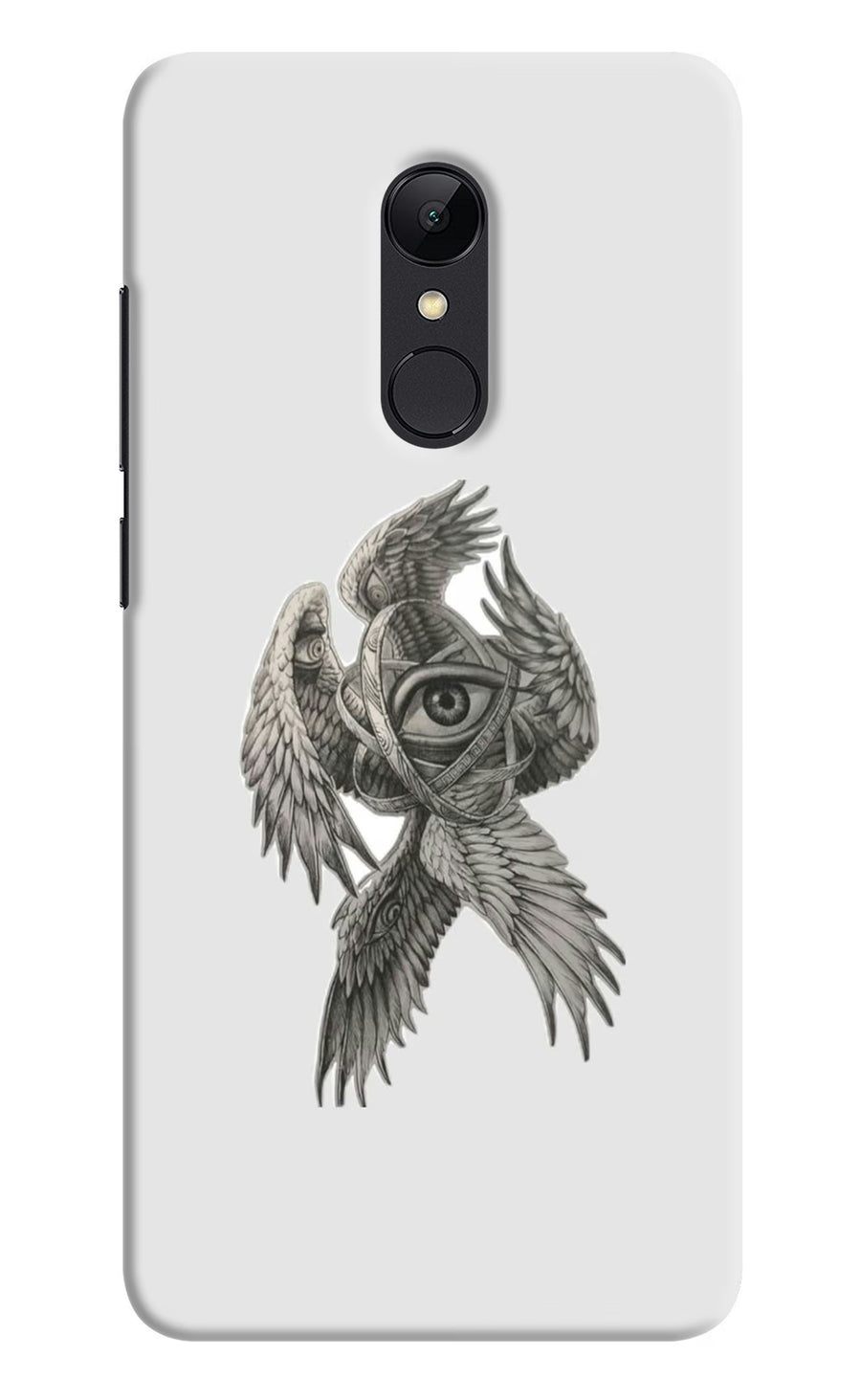 Accurate Angel Redmi Note 5 Back Cover, Hard case