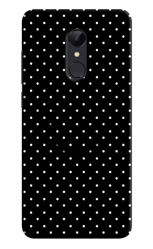 White Dots Redmi Note 5 Pop Case by Casekaro