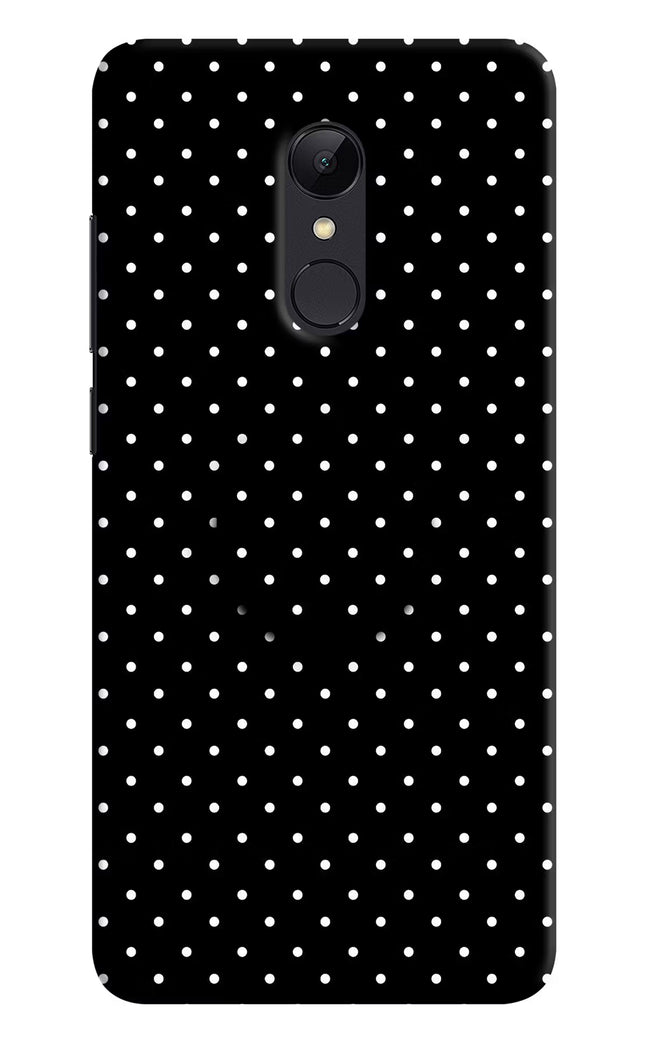 White Dots Redmi Note 5 Pop Case by Casekaro
